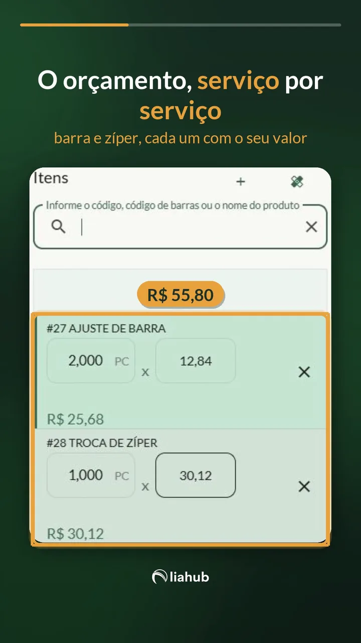 Vídeo: Orçamento que vira ordem de serviço no ateliê
